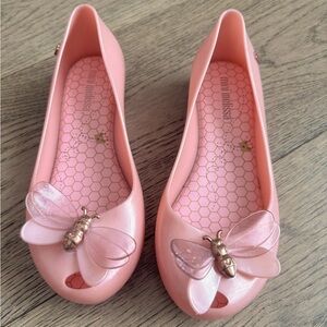 Mini Melissa Ultragirl bugs pearly pink size 13